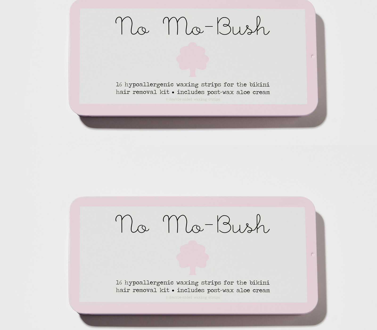 No Mo-Bush Bikini Wax Kit 16 Strips (2 Pack Bundle)