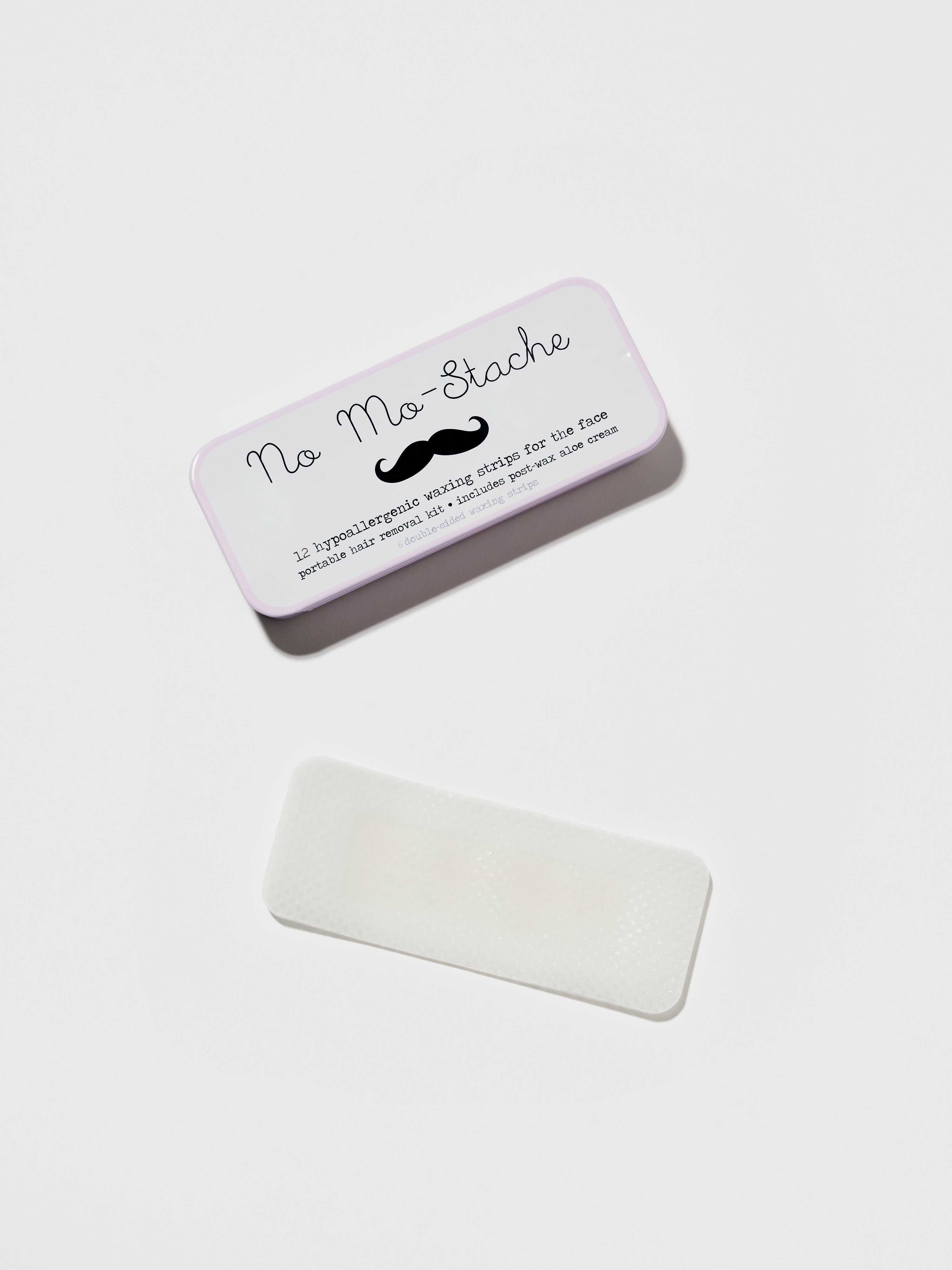 No Mo Mini No Mo-Stache Portable Lip Wax Kit (12 Strips)